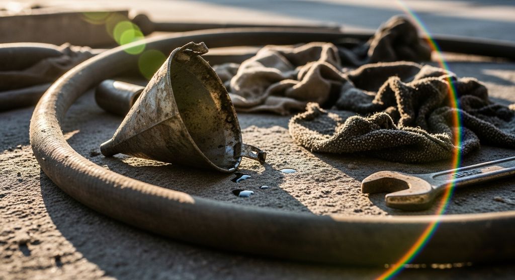 Servicio de Drenaje Urgente de Combustible en Collado Mediano