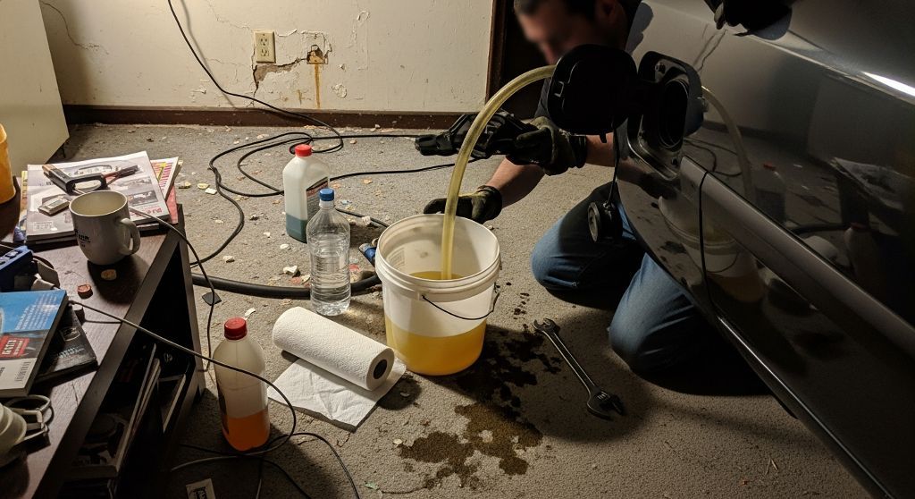 Servicio de Drenaje Urgente de Combustible en Torrelodones